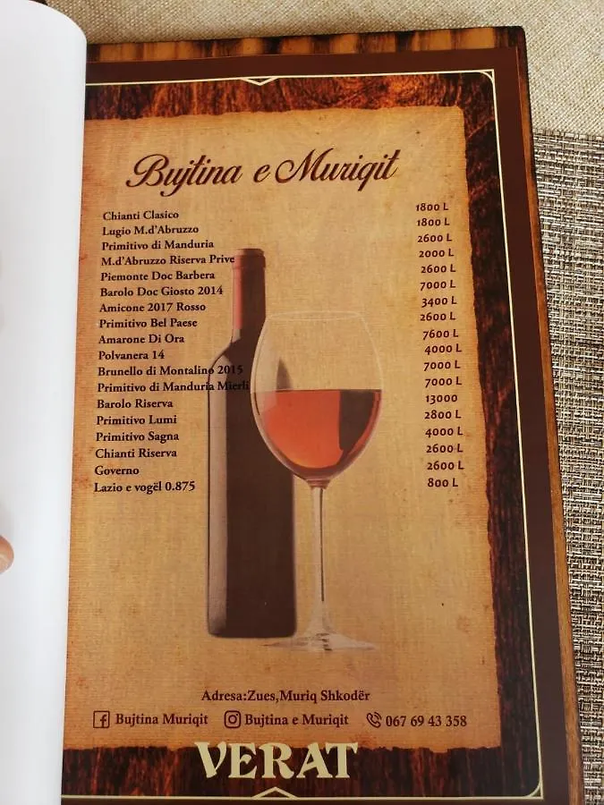 Bujtina E Muriqit Zogaj  Albania